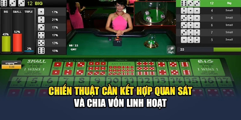 Sicbo Tại QH88 Dễ Chơi Dễ Trúng Thưởng Lớn Mỗi Ván 3 Chiến thuật cần kết hợp quan sát và chia vốn linh hoạt