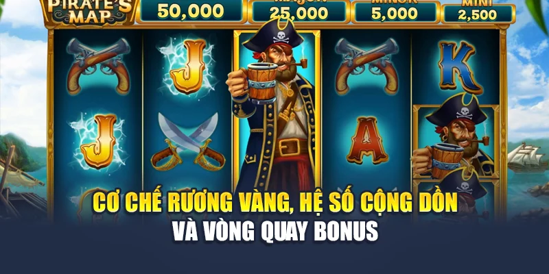 2 Cơ chế rương vàng, hệ số cộng dồn và vòng quay bonus