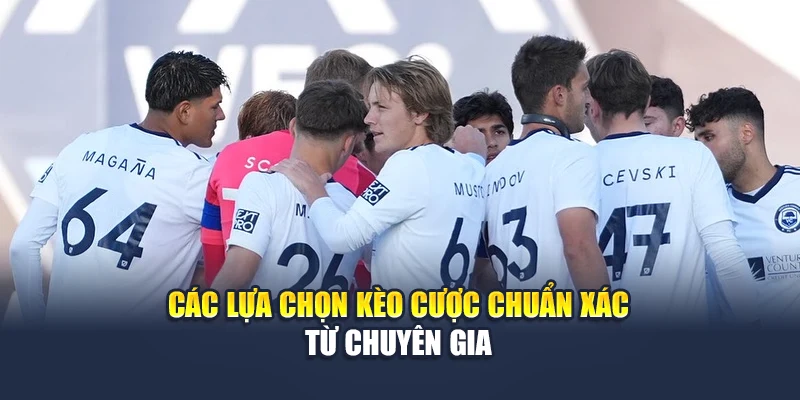 Các lựa chọn kèo cược chuẩn xác từ chuyên gia